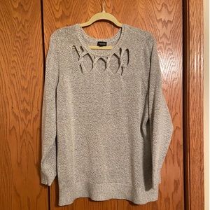 Torrid - Grey Sweater - Size 3